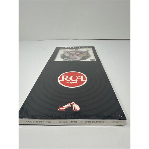 Dolly Parton and Kenny Rogers Once Upon A Christmas CD LONG BOX SEALED 1984 USA - Picture 3 of 7